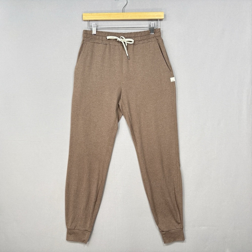 Vuori Womens Performance Jogger XS Long Heather Brown Athleisure Pants VW303-L